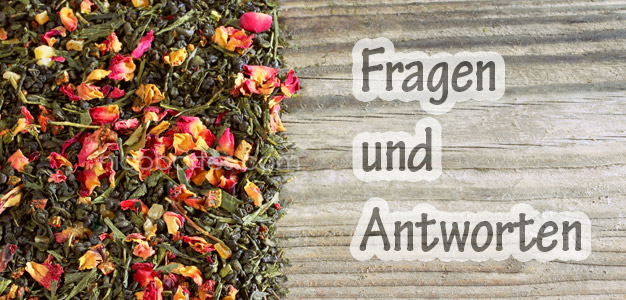 Gr&uuml;ner Tee Fragen