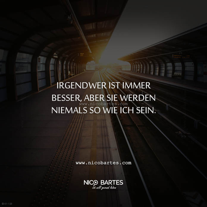 Irgendwer ist immer besser – Spruch des Tages