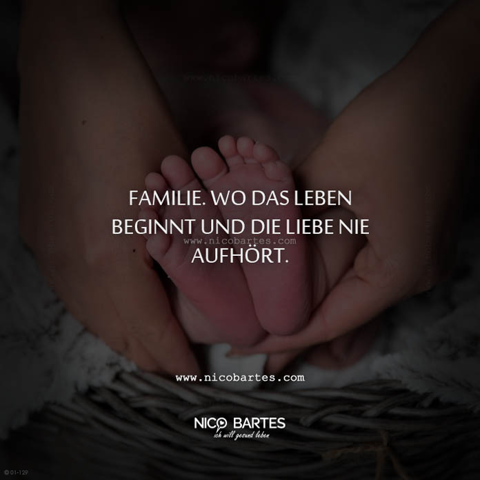 Wo fängt die Liebe an und hört nie auf? Spruch des Tages