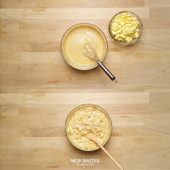 Schneller Low Carb Apfelkuchen mit Streusel