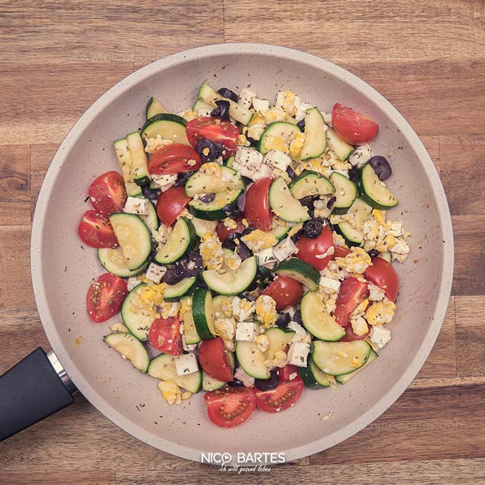 Pfannengem&uuml;se mit Zucchini