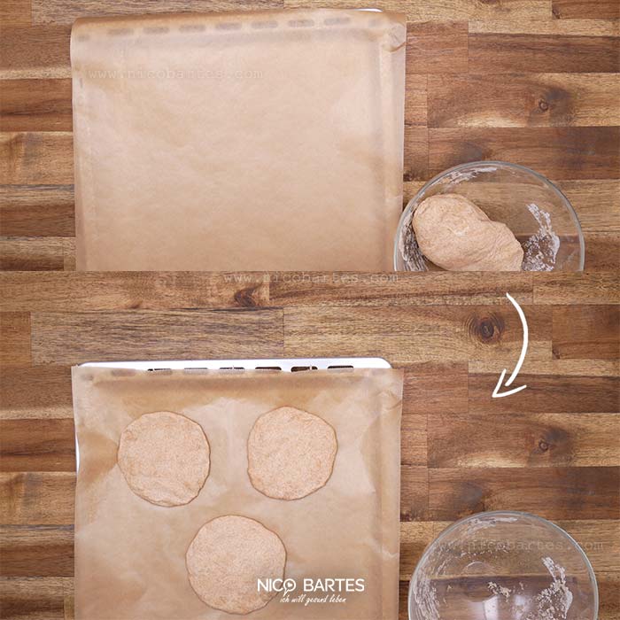 Teiglinge f&uuml;r Burger