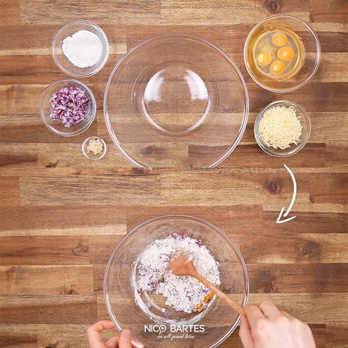 Low Carb Zutaten für Puffer