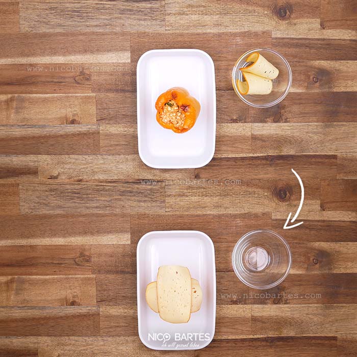 K&auml;se-F&uuml;llung f&uuml;r Gef&uuml;llte-Paprikaschoten