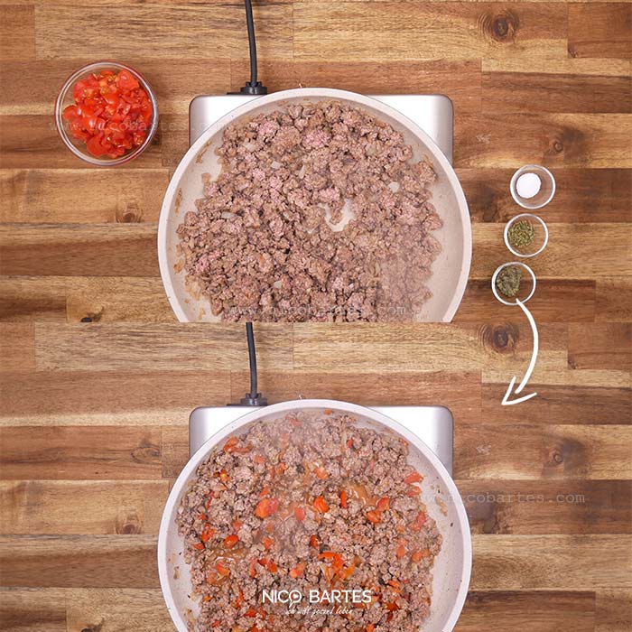 Low Carb Gericht mit Fleisch