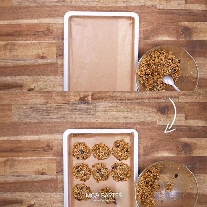 Gebackene Nuss-Kekse Low Carb