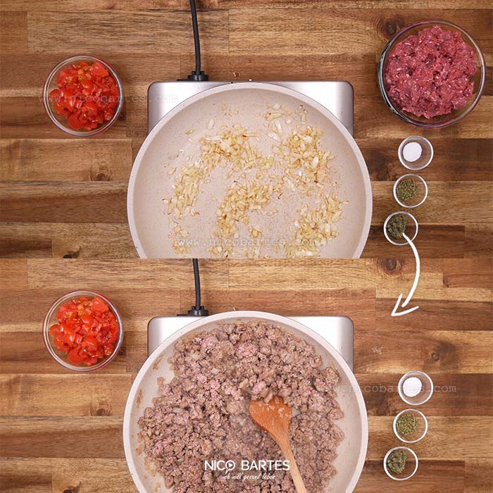 Low Carb Hackfleisch-Gericht bzw. Rezept