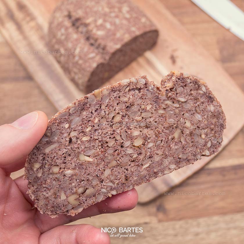 Veganes Low Carb Brot ohne Gluten