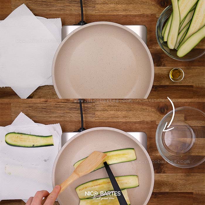 Bio-Zucchini in Oliven&ouml;l