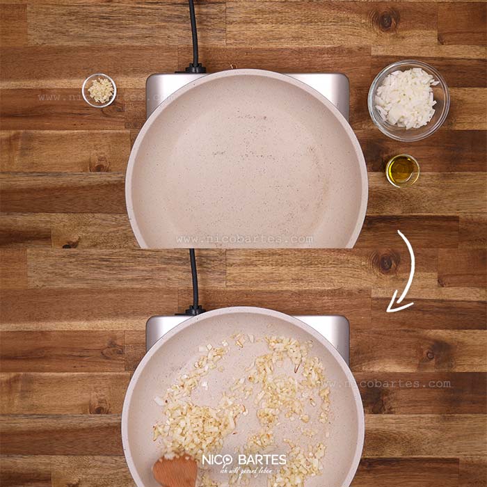 Zucchini-Zwiebel Rezept