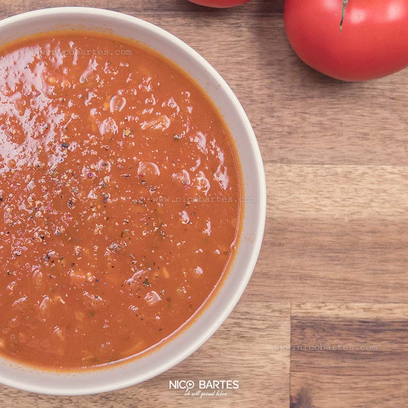 Gesunde Tomatensuppe | Low Carb Rezept