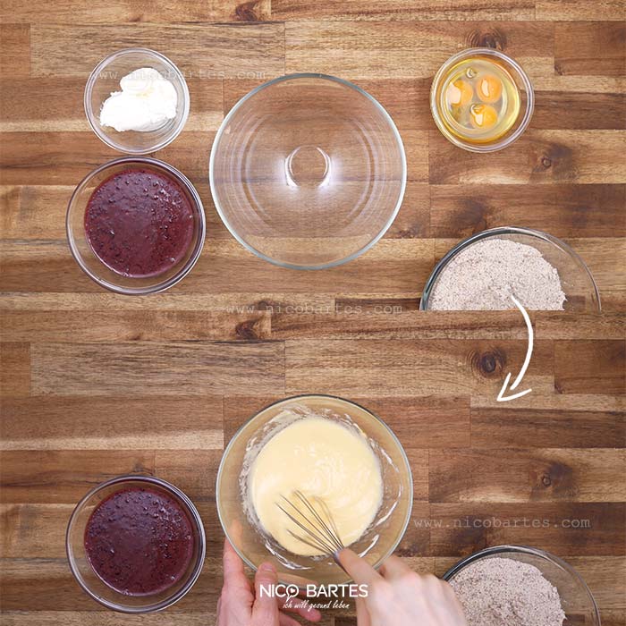 Eier-Masse f&uuml;r Low Carb Kuchen