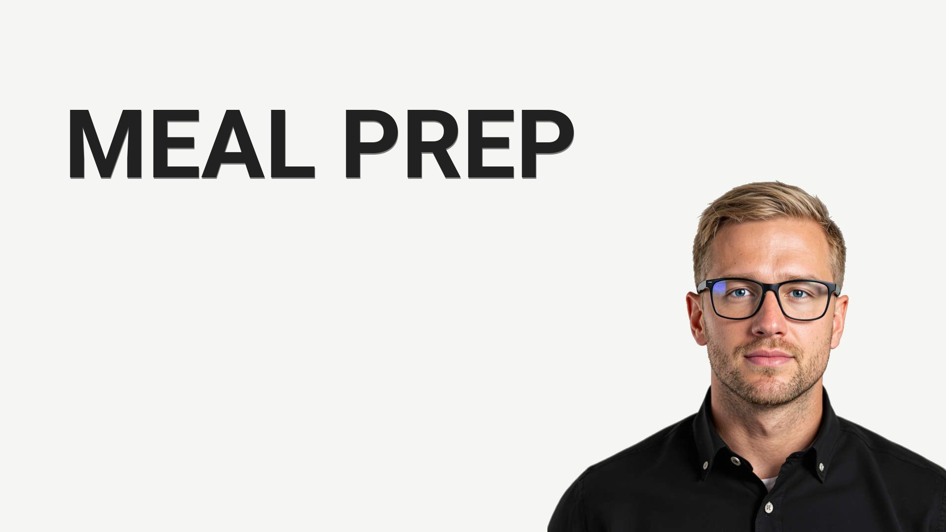 Low-Carb Meal Prep: Wie du für die ganze Woche in 2 Stunden vorbereitest