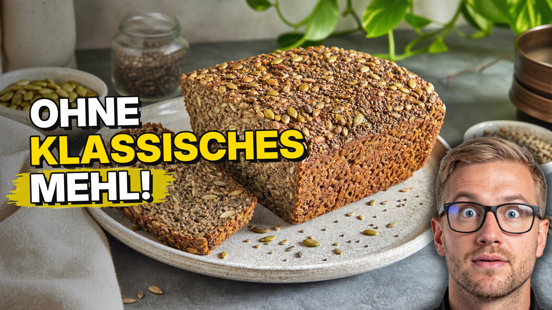 Low Carb Körnerbrot im Thermomix ohne klassisches Mehl