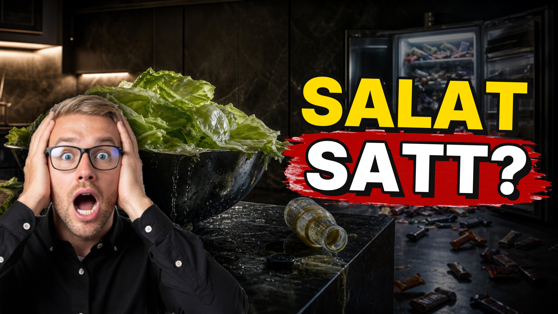 Warum Salat oft nicht satt macht und wie Protein helfen kann