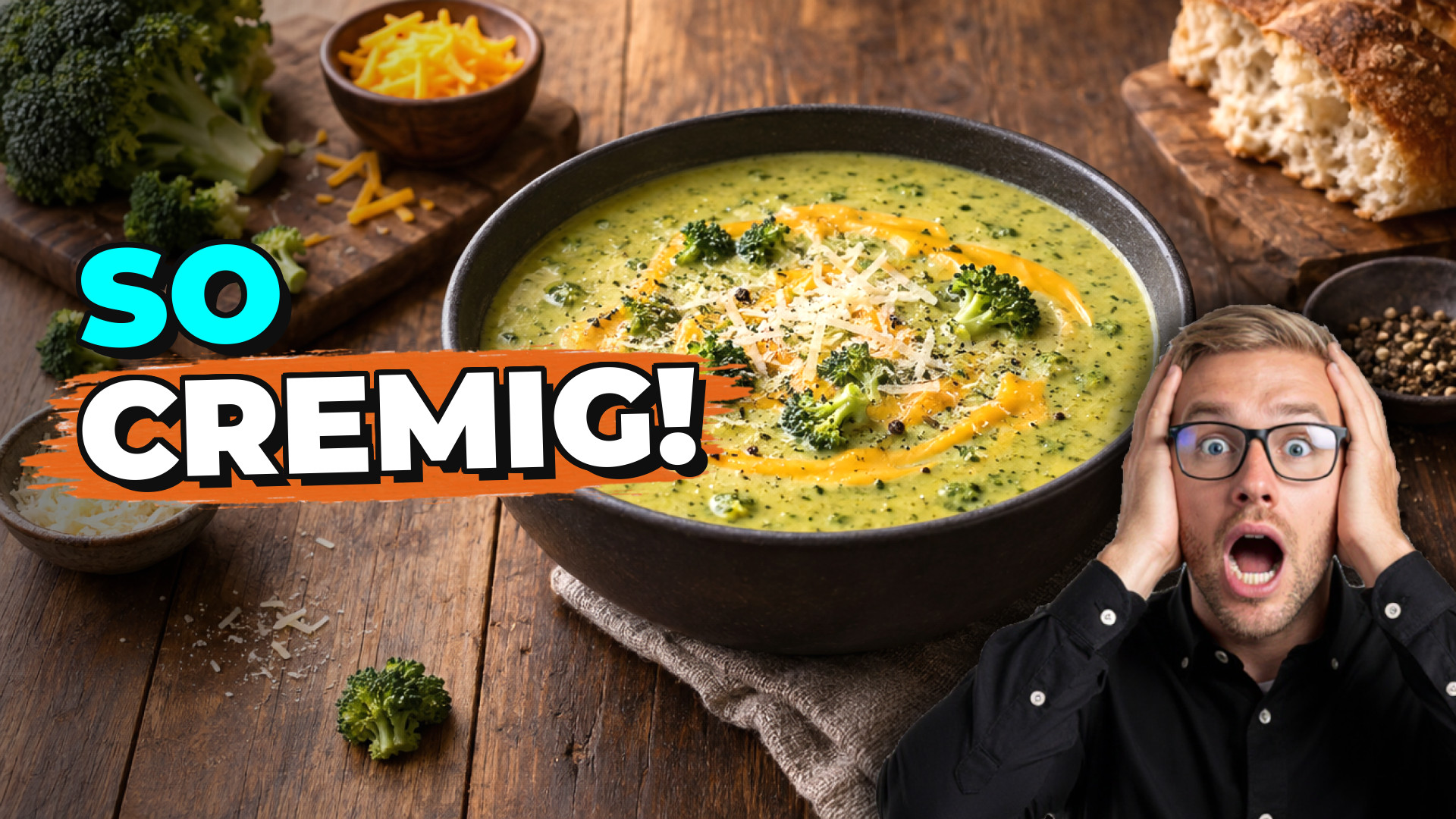 Cremige Brokkoli-Käse-Suppe ohne Kartoffeln – vegetarisch Low Carb