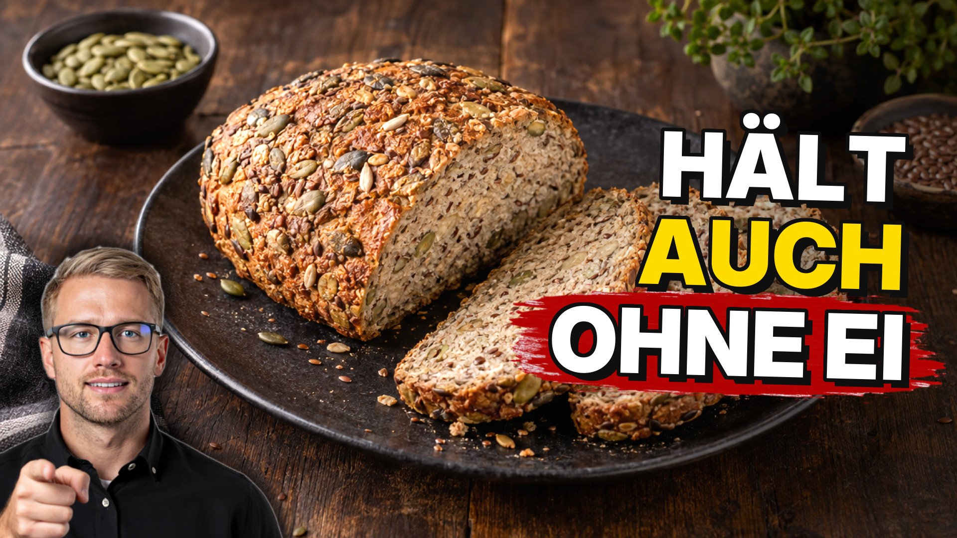 Low Carb Brot ohne Eier: Rezeptideen und bindende Zutaten