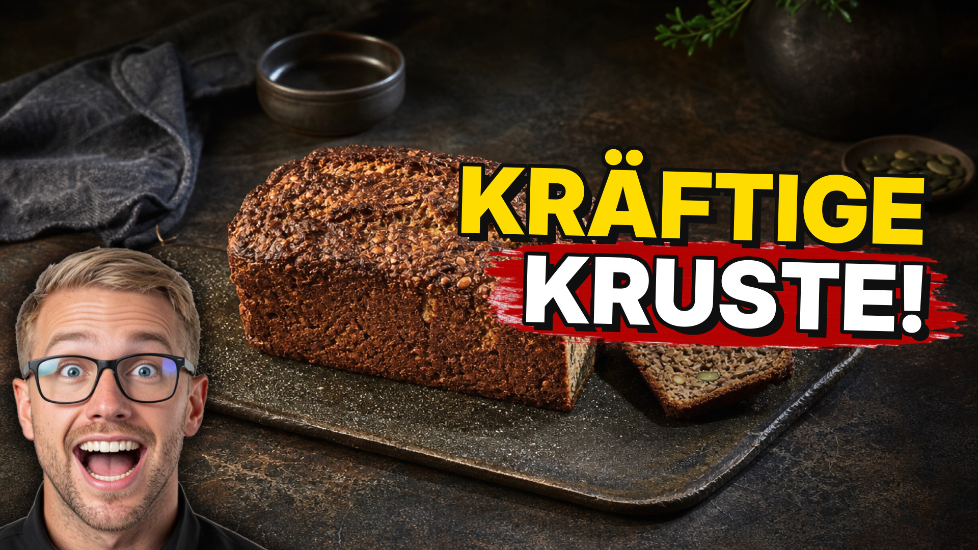Low Carb Proteinbrot aus dem Thermomix – Rezept mit kräftiger Kruste